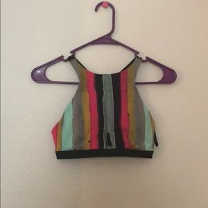 Hurley Reversible Halter Neck Swimsuit Set